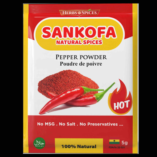 Akwaaba Starter Box β Ghanaian Spice Sampler, 6 Sankofa Seasonings, No MSG