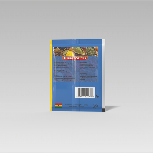 Sankofa Natural Spices—Fish Blend|No MSG & Fillers|Clean Label|5g|NMA Foods