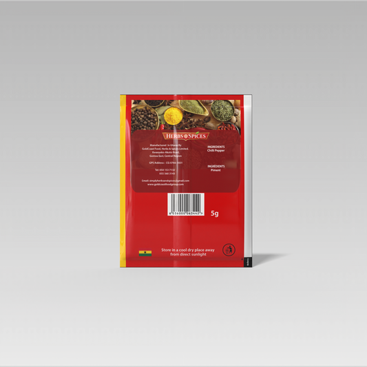 Sankofa Natural Spices—Pepper Blend|Clean Label No MSG No Fillers|5g & 50g