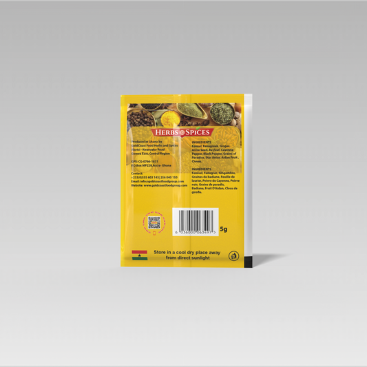 Sankofa Natural Spices—Soup Blend|No MSG & Fillers|5g & 25g|NMA Foods