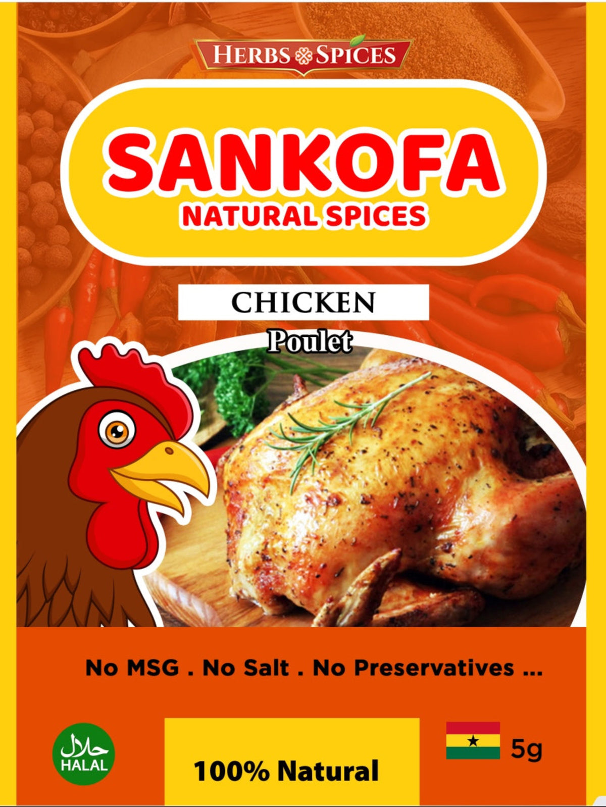 Light Soup Sunday – Ghanaian Soup, Chicken & Pepper Seasoning Bundle, No MSG