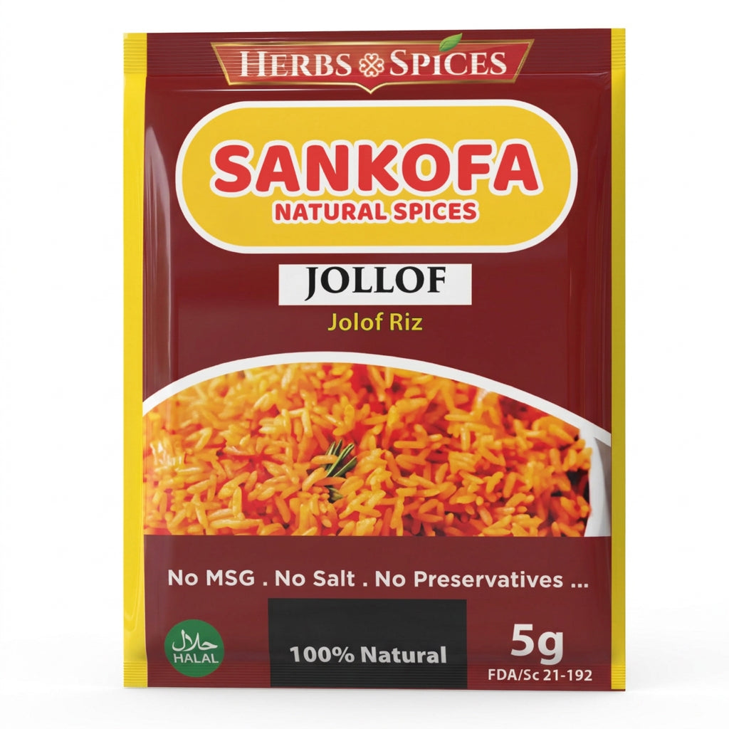 Jollof Night Kit – Ghanaian Jollof, Chicken & Stew Seasoning Bundle, No MSG