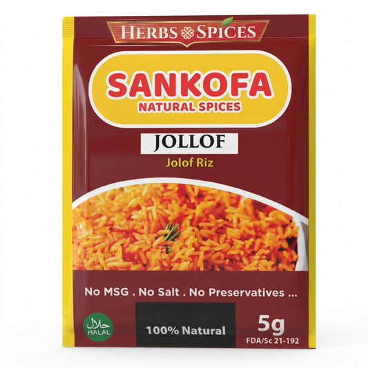 Jollof Night Kit – Ghanaian Jollof, Chicken & Stew Seasoning Bundle, No MSG