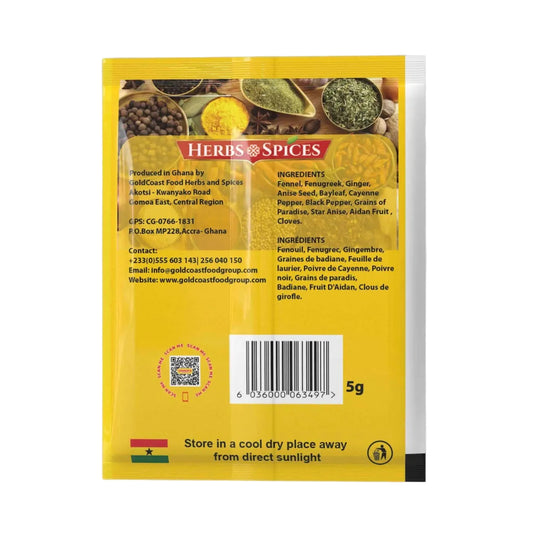 Sankofa Soup Seasoning – Ghanaian Soup Spice for Light Soup & More, No MSG